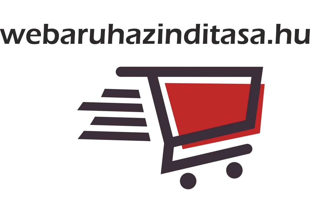 webáruzáz indítása bevásárló kocsi - logo